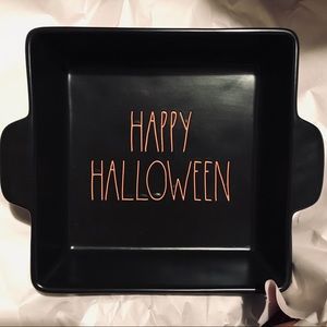 RARE Rae Dunn Limited Edition Happy Halloween Pan